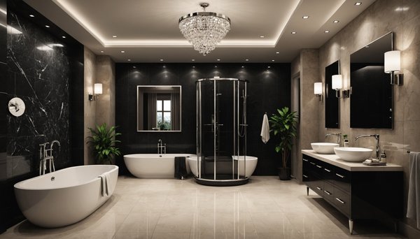 Aménagement intérieur de salle de bain haut de gamme par gomez